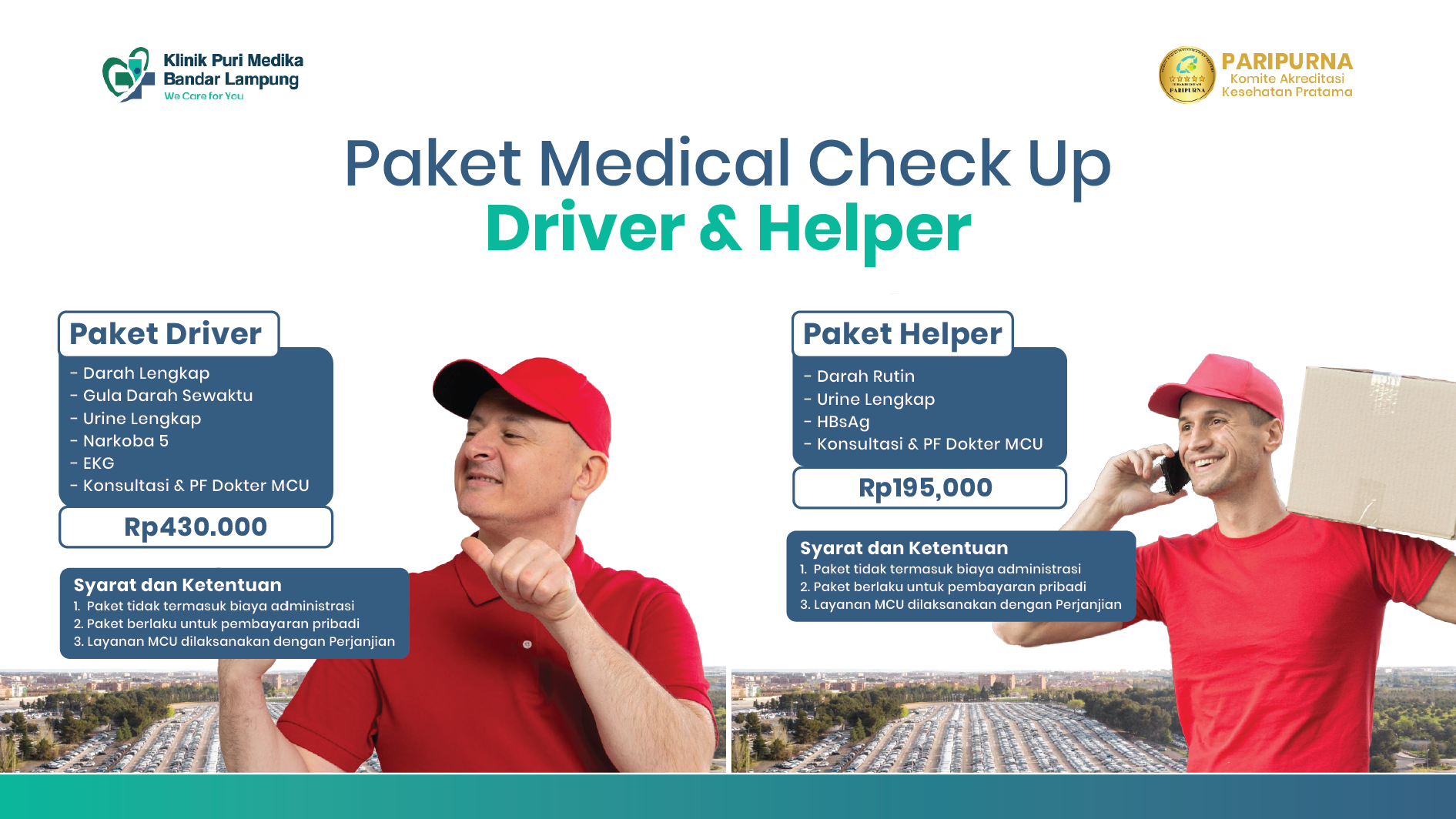 Paket Medical Check Up Driver & Helper